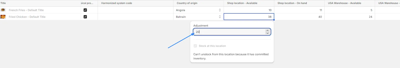 Configure New Options